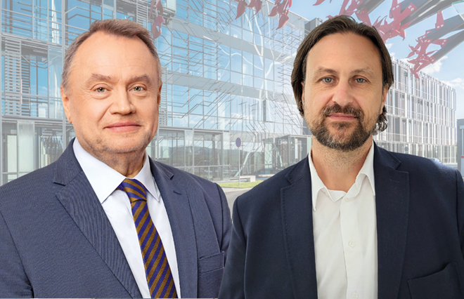 Andrzej Kulig (l) and Jacek Jankowski (r), KTP's new Chairman and Vice Chairman, respectively.