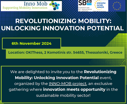 Revolutionizing mobility unlocking innovation potential - 6th November