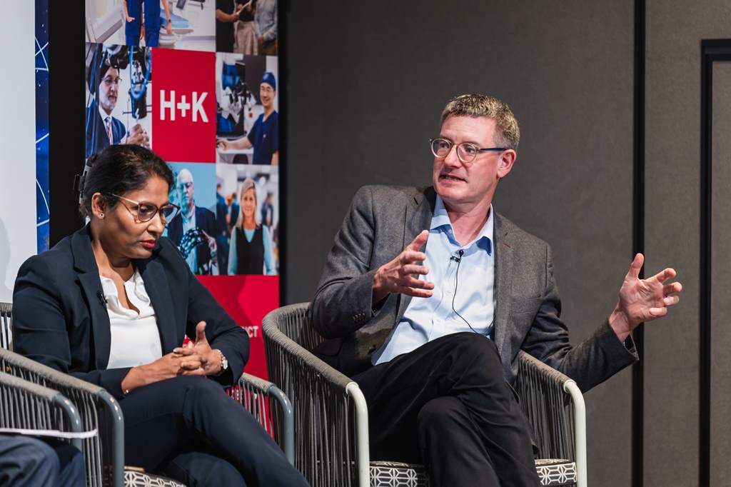 Tom Bentley in panel session at National Health and Innovation Precincts Summit