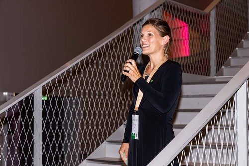 IASP CEO Ebba Lund at the Welcome Reception