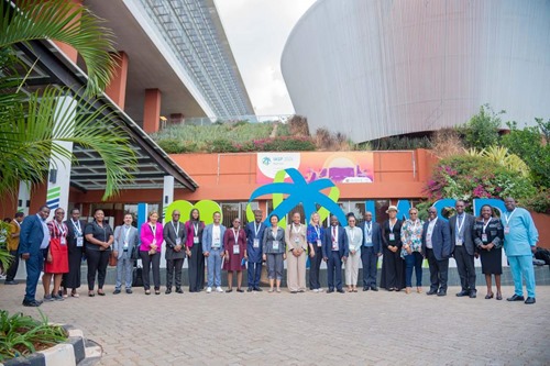 IASP African Division with International President Lena Miranda