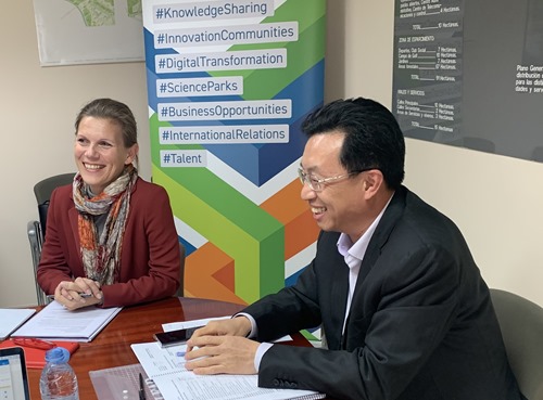 IASP CEO Ebba Lund & President Herbert Chen