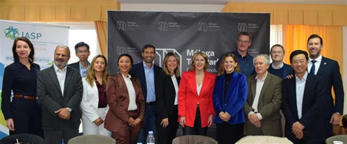 IASP Board of Directors with Carolina España, President of Malaga TechPark