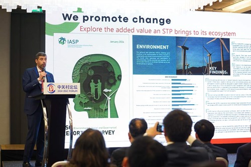 IASP Vice President, Salvatore Majorana, describing the value an STP brings to its ecosystem