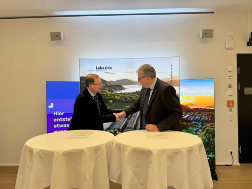 Future partnership sealed between Lakeside and Lausitz 