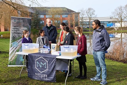 Prince William visits Surrey Research Park © Kensington Palace