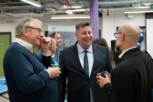 Stephen Cowan at launch of Upstream London